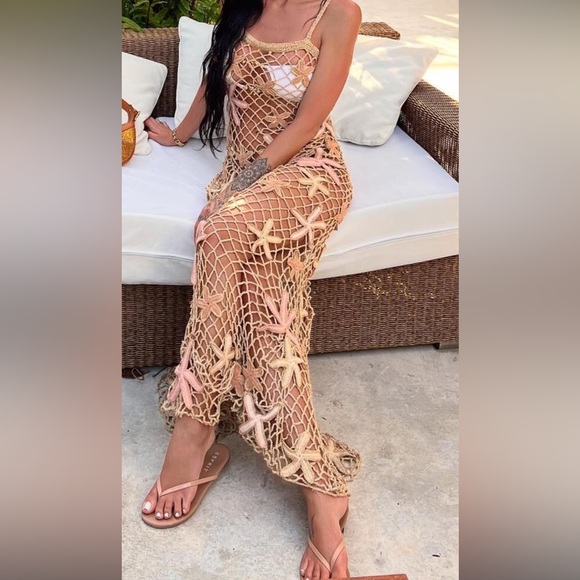 RETROFETE
Serafina Dress - xs/s -Color: Almond Lurex - Picture 5 of 9